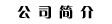 公司简介